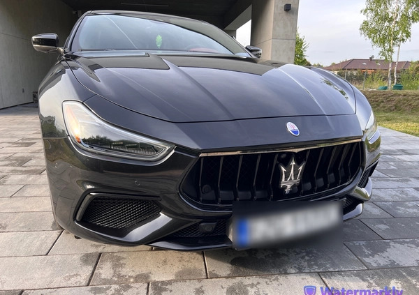 Maserati Ghibli cena 269000 przebieg: 25500, rok produkcji 2020 z Sępopol małe 596